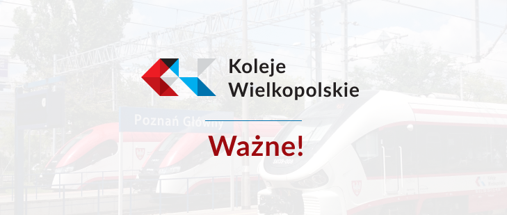 Utrudnienia na linii Poznań – Konin – Kutno