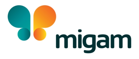Logotyp Migam