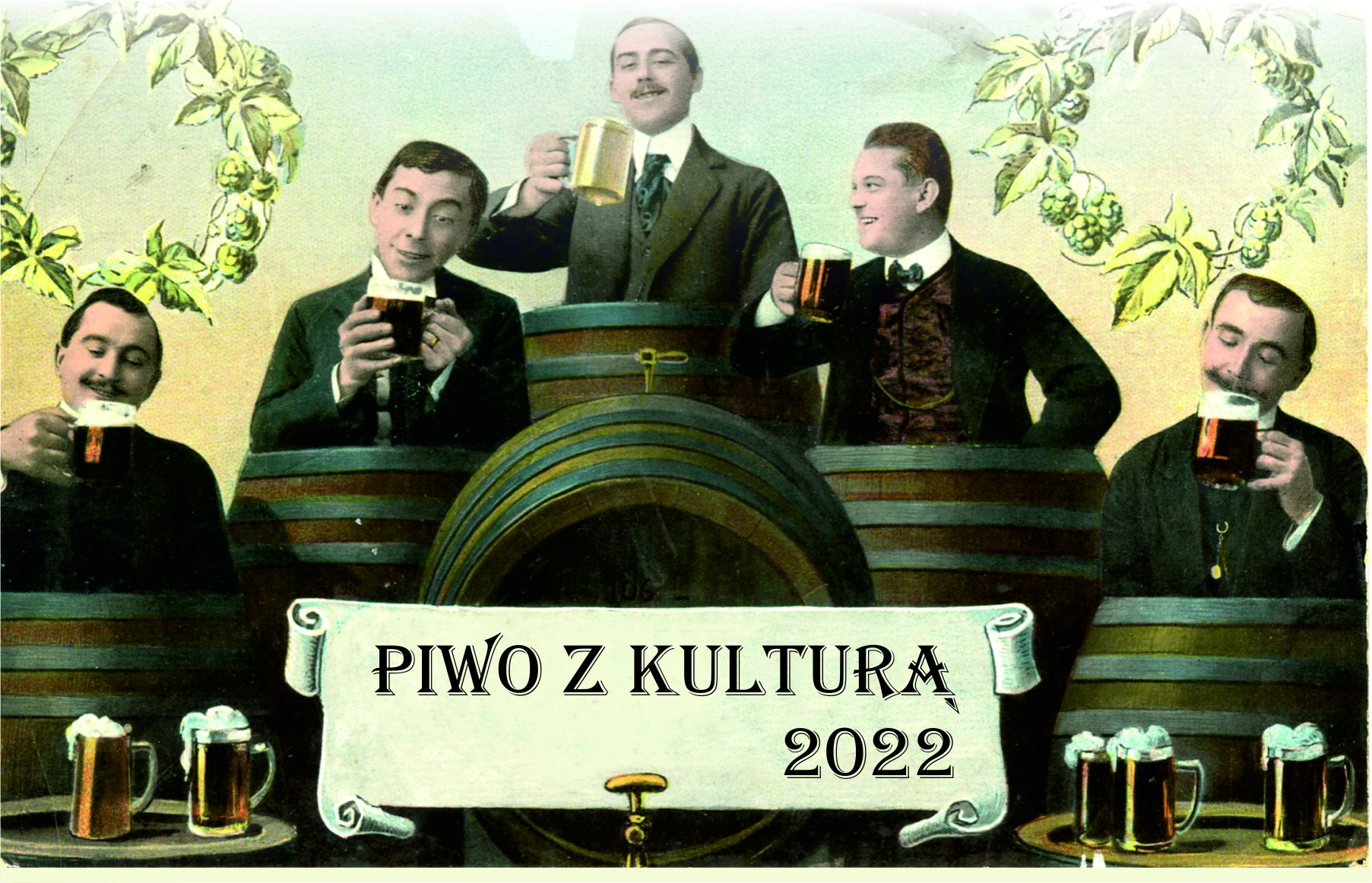 Grafika promująca Festiwal Piwo z Kulturą