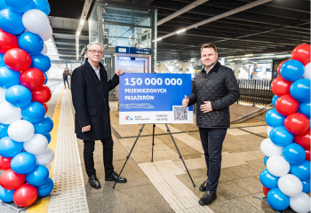 150 milionów przewiezionych pasażerów!