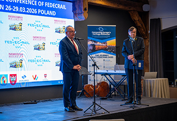 Koleje Wielkopolskie uczestnikiem międzynarodowej konferencji FedecRail 2026