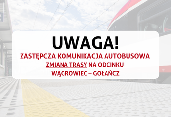 Zmiana trasy ZKA na odcinku Wągrowiec – Gołańcz od 23 marca br.