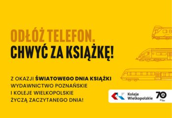 Światowy Dzień Książki z Kolejami Wielkopolskimi