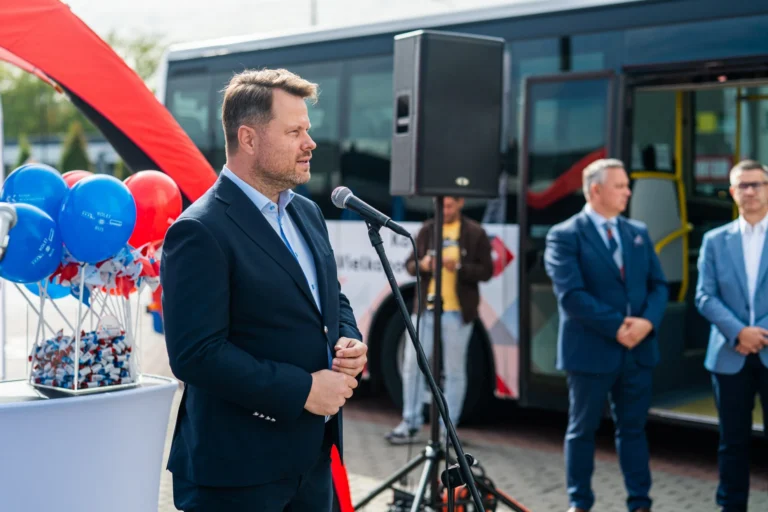 Inauguracja przewozów autobusowych Konin - Turek