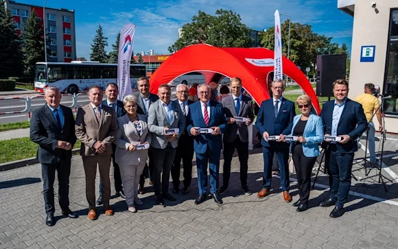 Inauguracja przewozów autobusowych Konin - Turek