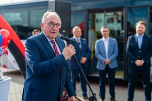 Inauguracja przewozów autobusowych Konin - Turek